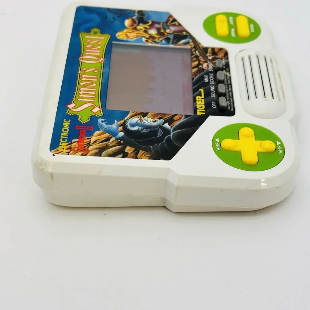 Tiger Electronics Castlevania II Simons Quest Handheld Game 1988- Tested, Works!